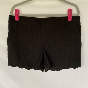 Loft Pattern Textured scalloped Riviera Shorts